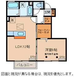 プラシードの物件間取画像